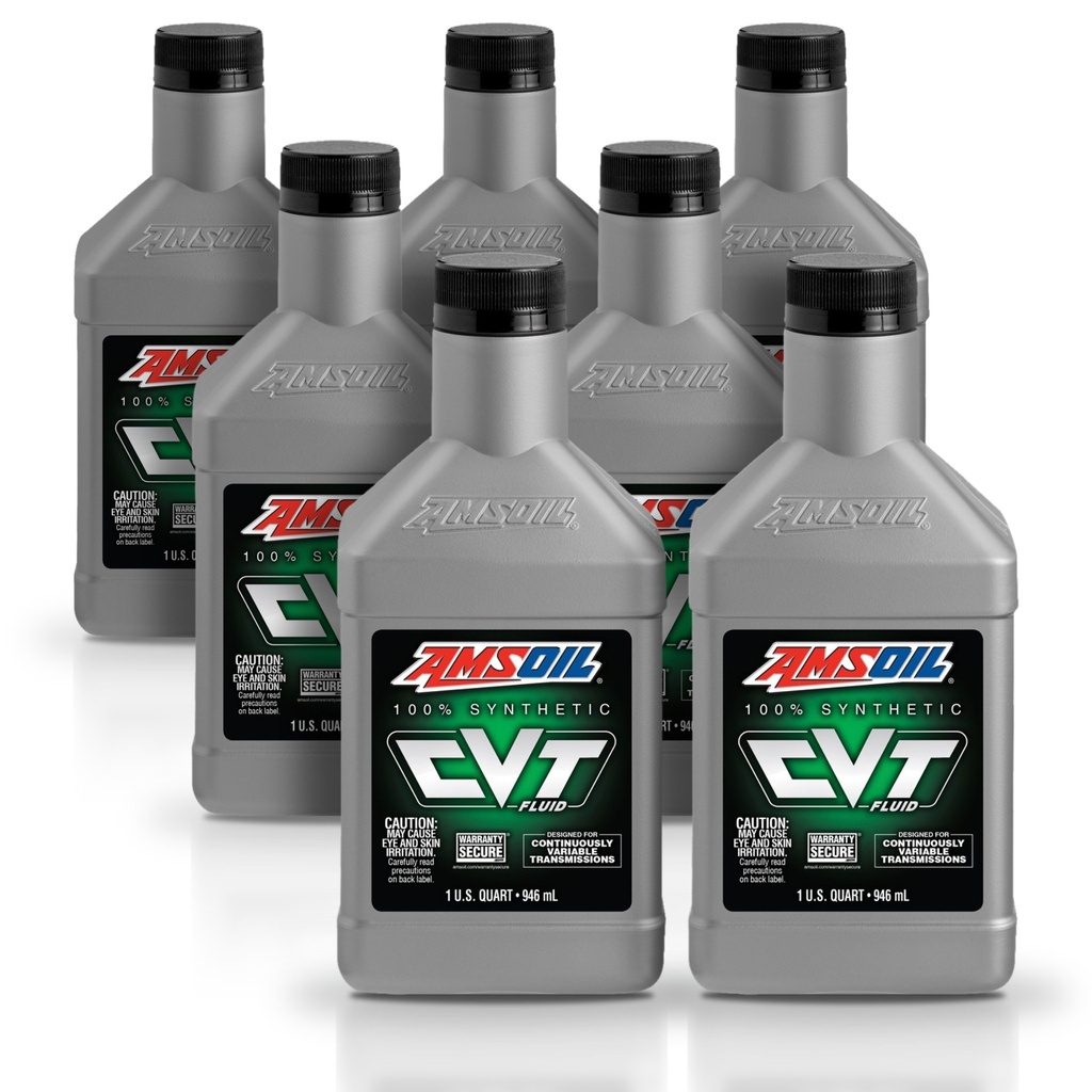 [KIT-AMCVTQT-7L] Kit 7 Litros ACEITE SINTETICO AMSOIL CAJA CVT 946 ML AMSOIL