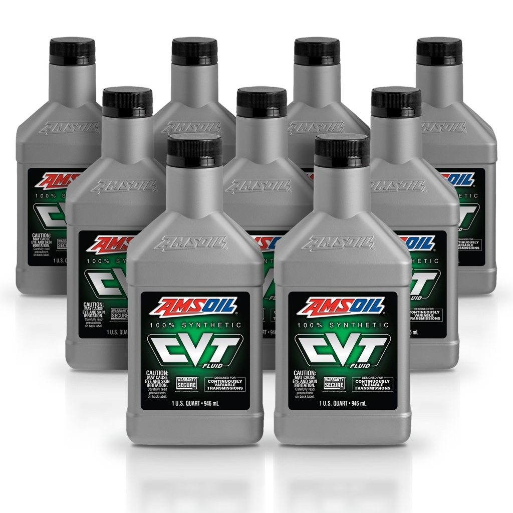 [KIT-AMCVTQT-9L] Kit 9 Litros ACEITE SINTETICO AMSOIL CAJA CVT 946 ML AMSOIL
