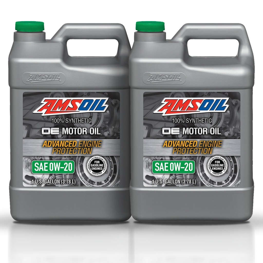 [KIT-AMOEZ1G-2G] Kit 2 Galones ACEITE SINTETICO OE 0W20 GARRAFA AMSOIL AMSOIL