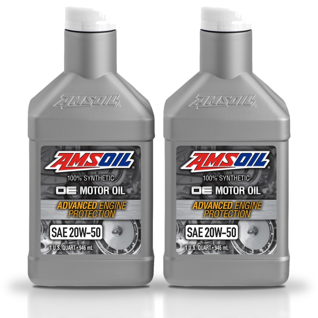 [KIT-AMOERQT-2L] Kit 2 Litros ACEITE SINTETICO OE 20W50 AMSOIL LITRO AMSOIL