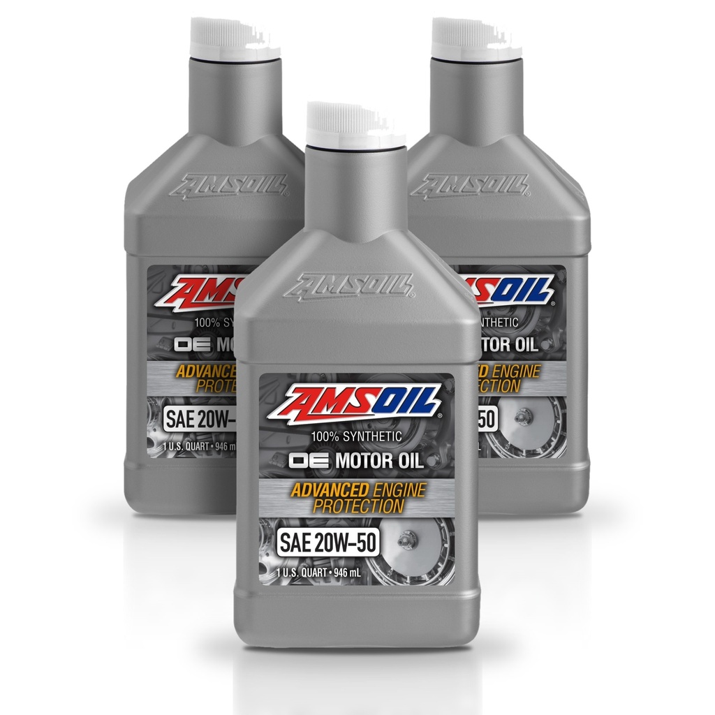 [KIT-AMOERQT-3L] Kit 3 Litros ACEITE SINTETICO OE 20W50 AMSOIL LITRO AMSOIL