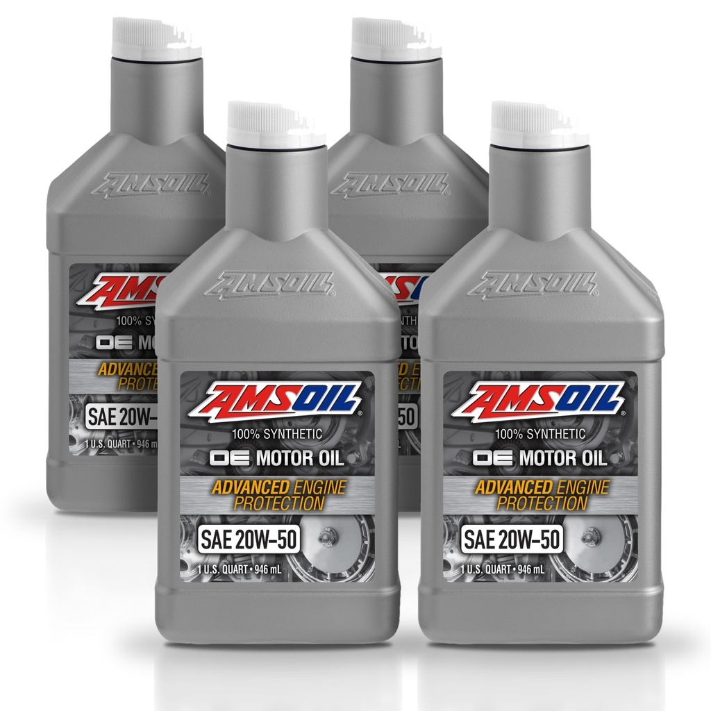 [KIT-AMOERQT-4L] Kit 4 Litros ACEITE SINTETICO OE 20W50 AMSOIL LITRO AMSOIL
