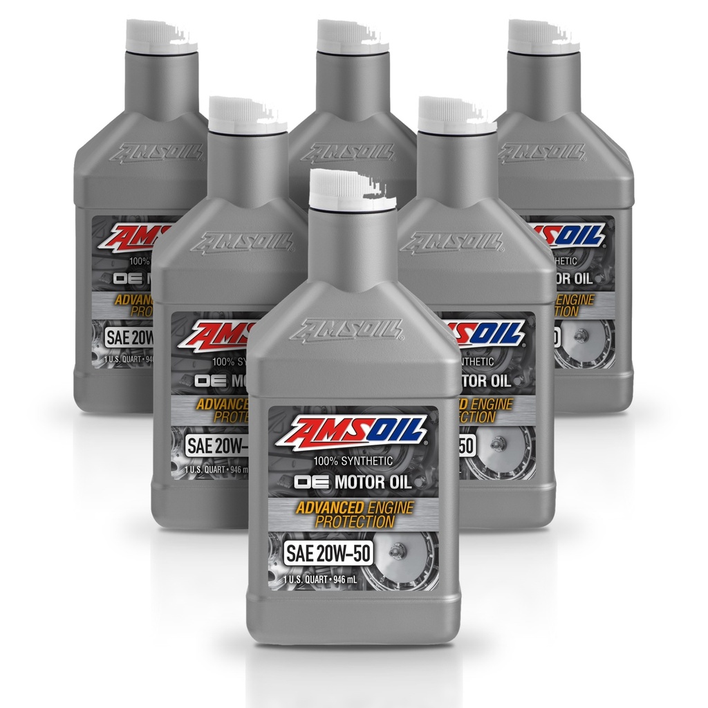 [KIT-AMOERQT-6L] Kit 6 Litros ACEITE SINTETICO OE 20W50 AMSOIL LITRO AMSOIL