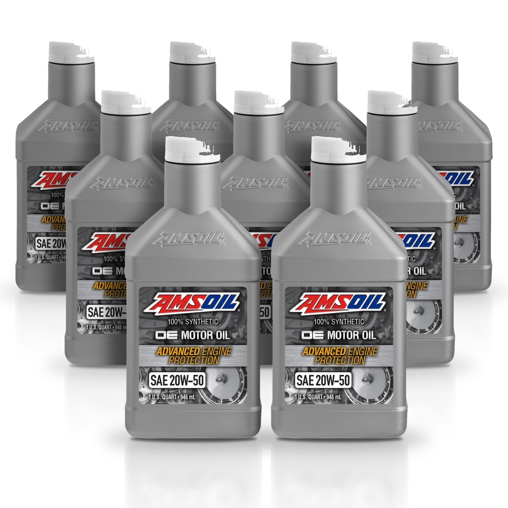 [KIT-AMOERQT-9L] Kit 9 Litros ACEITE SINTETICO OE 20W50 AMSOIL LITRO AMSOIL
