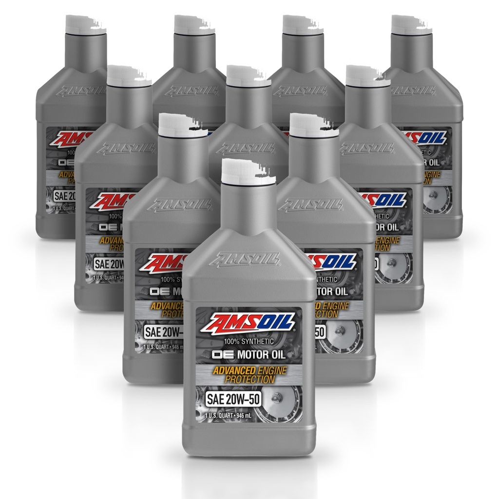 [KIT-AMOERQT-10L] Kit 10 Litros ACEITE SINTETICO OE 20W50 AMSOIL LITRO AMSOIL