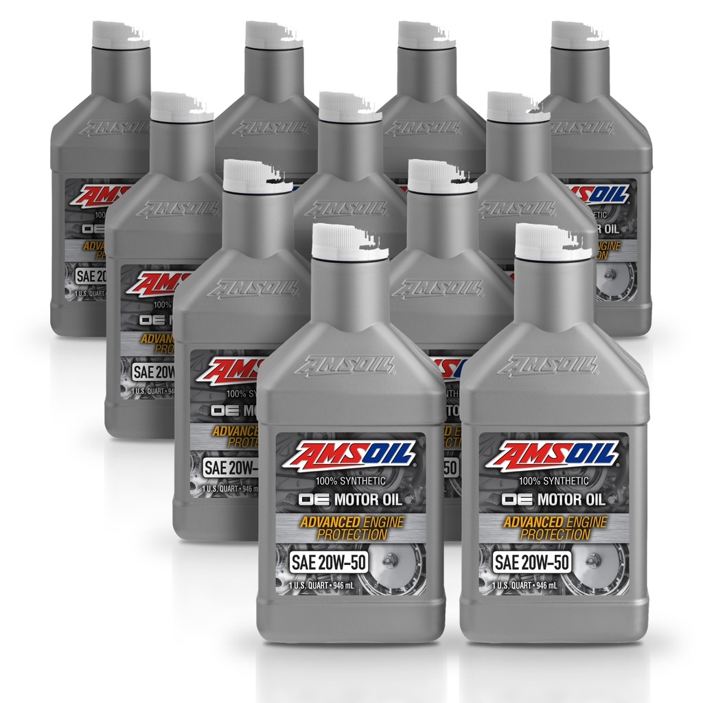 [KIT-AMOERQT-11L] Kit 11 Litros ACEITE SINTETICO OE 20W50 AMSOIL LITRO AMSOIL