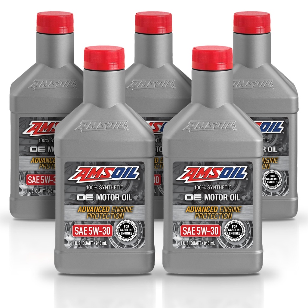 [KIT-AMOEFQT-5L] Kit 5 Litros ACEITE SINTETICO OE 5W30 LITRO AMSOIL AMSOIL