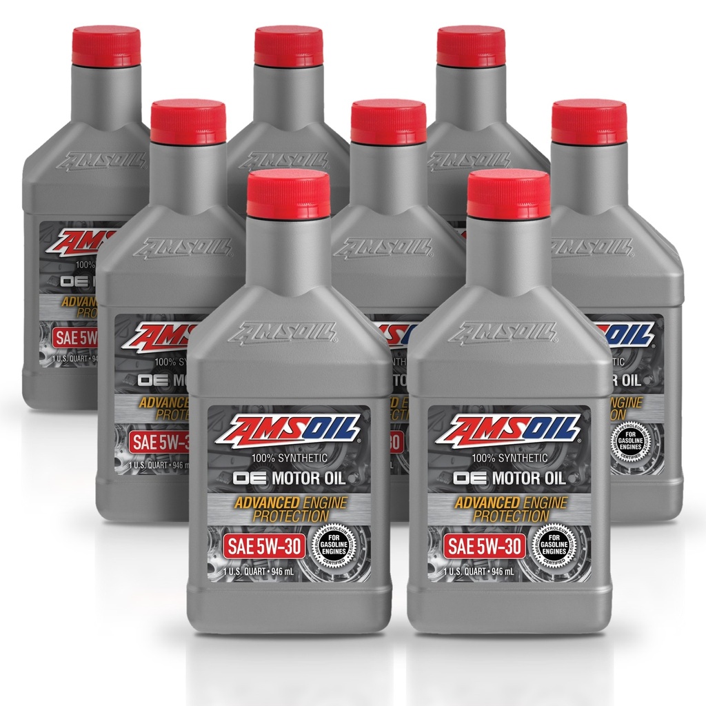 [KIT-AMOEFQT-8L] Kit 8 Litros ACEITE SINTETICO OE 5W30 LITRO AMSOIL AMSOIL