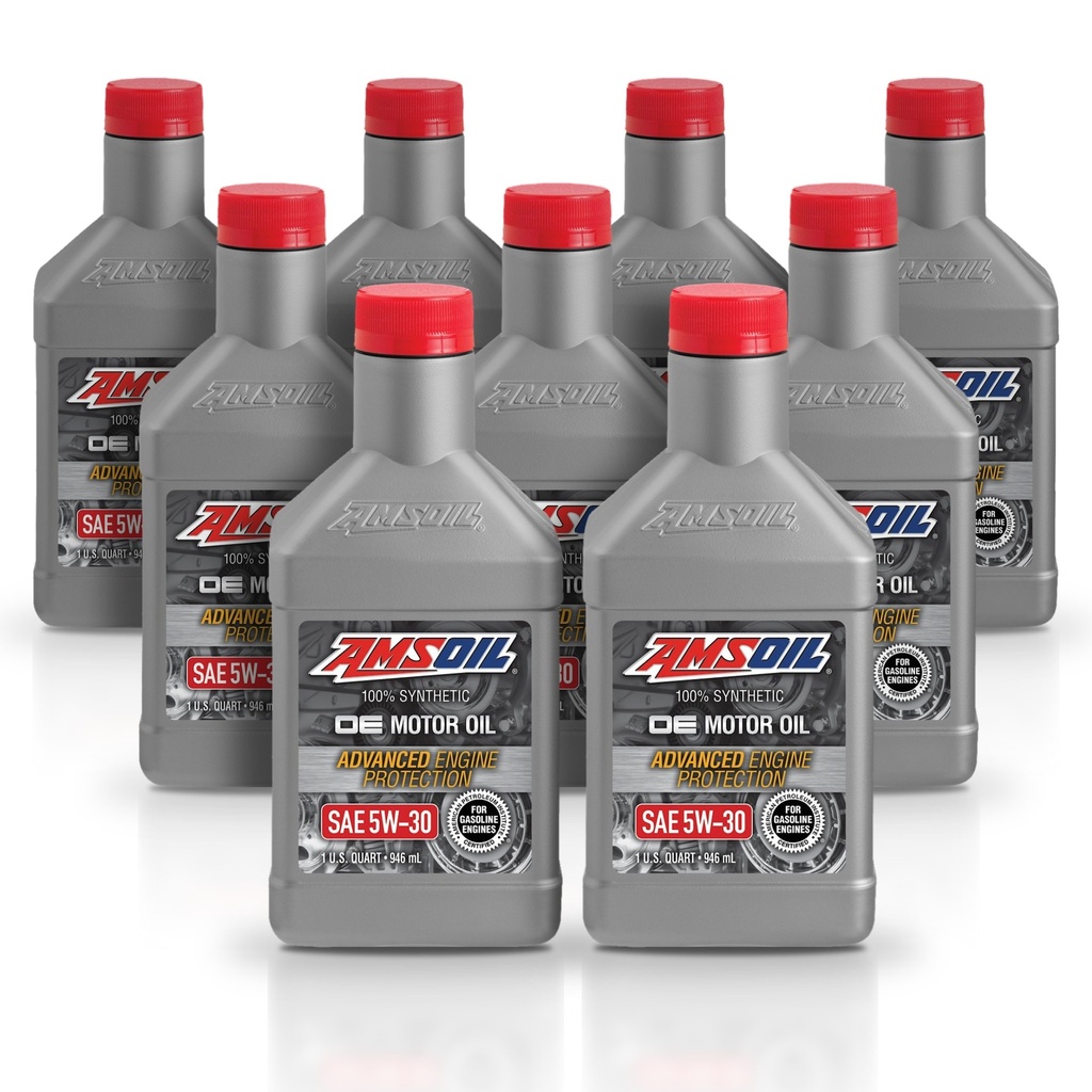 [KIT-AMOEFQT-9L] Kit 9 Litros ACEITE SINTETICO OE 5W30 LITRO AMSOIL AMSOIL