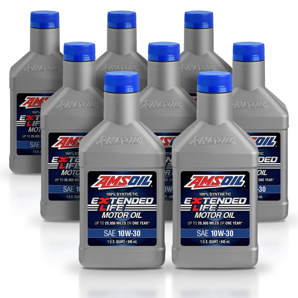 [KIT-AMXLTQT-8L] Kit 8 Litros ACEITE SINTETICO SAE 10W30 LITRO AMSOIL AMSOIL