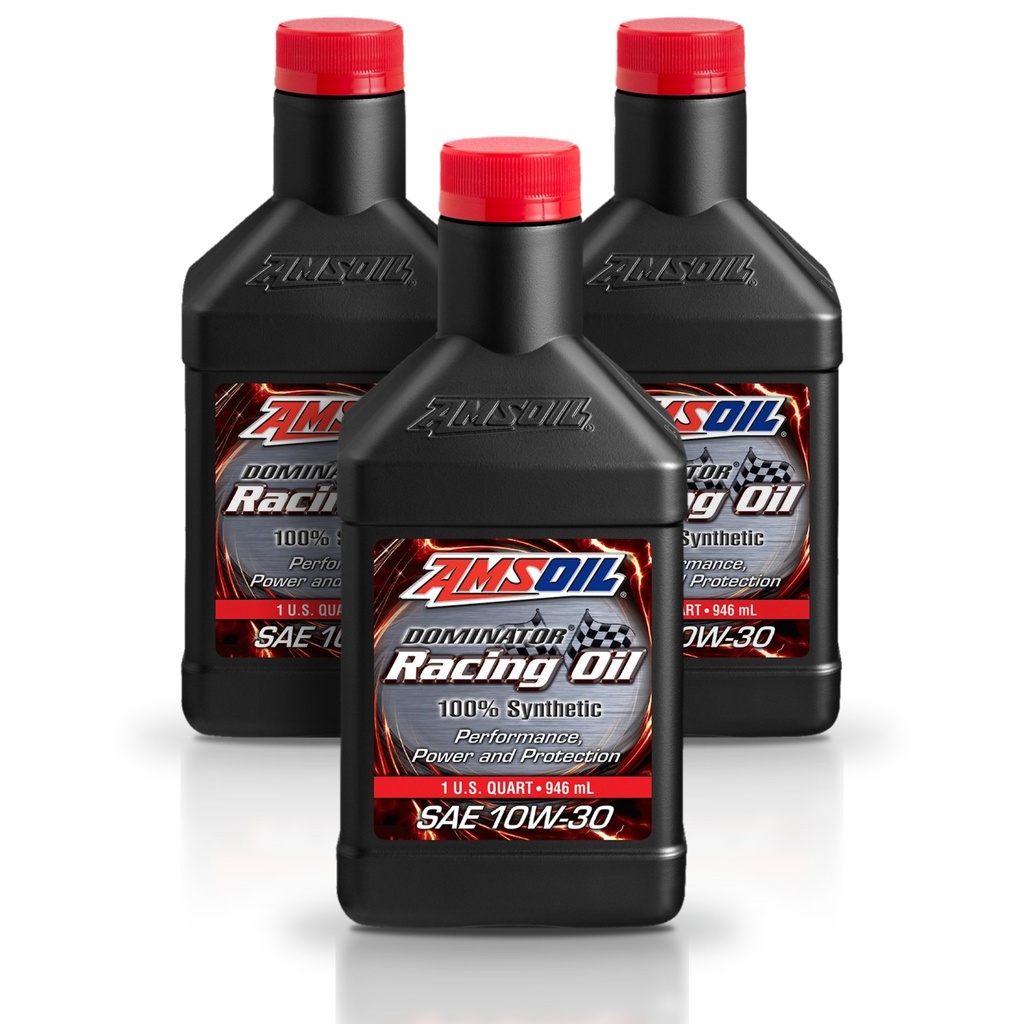 [KIT-AMRD30QT-3L] Kit 3 Litros DOMINATOR® SAE 10W30 Synthetic Racing Oil AMSOIL