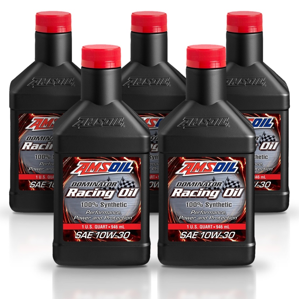 [KIT-AMRD30QT-5L] Kit 5 Litros DOMINATOR® SAE 10W30 Synthetic Racing Oil AMSOIL