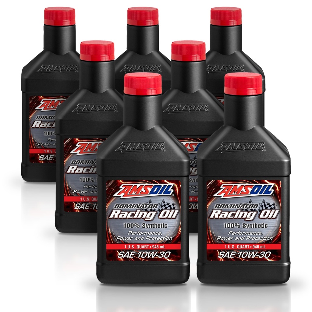 [KIT-AMRD30QT-7L] Kit 7 Litros DOMINATOR® SAE 10W30 Synthetic Racing Oil AMSOIL