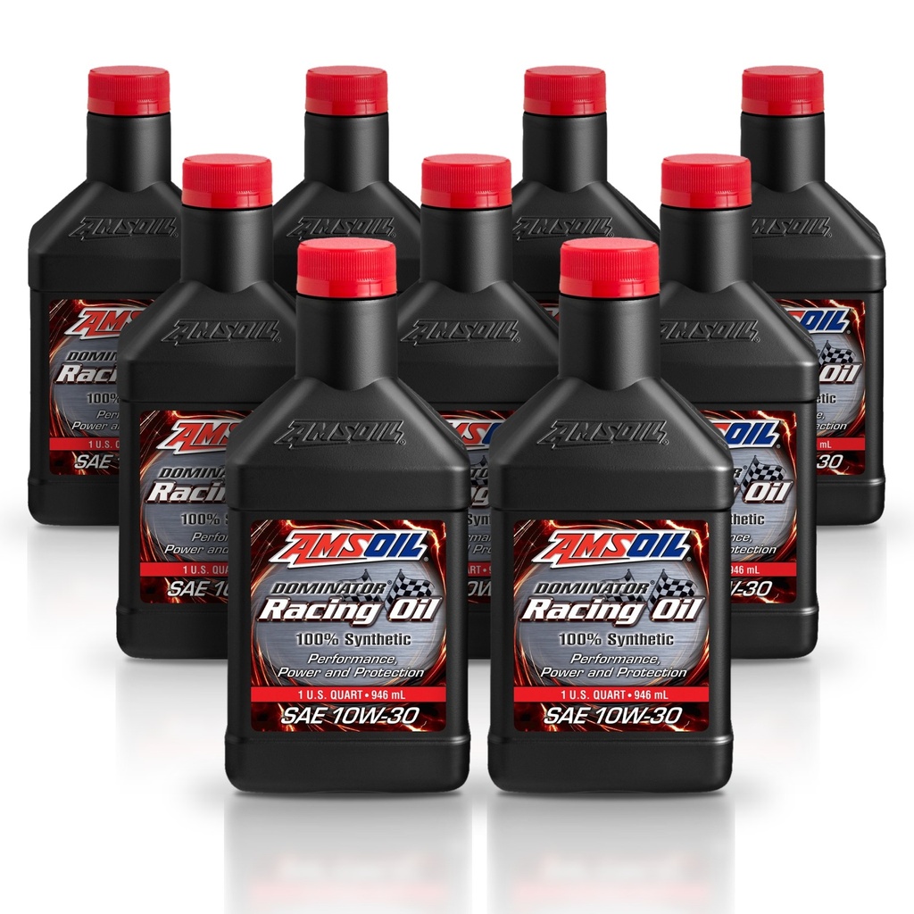 [KIT-AMRD30QT-9L] Kit 9 Litros DOMINATOR® SAE 10W30 Synthetic Racing Oil AMSOIL