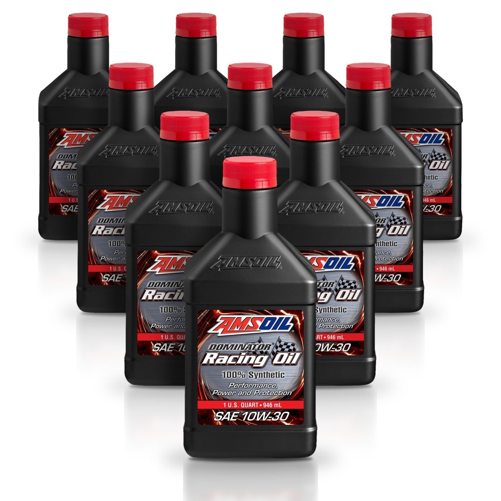 [KIT-AMRD30QT-10L] Kit 10 Litros DOMINATOR® SAE 10W30 Synthetic Racing Oil AMSOIL