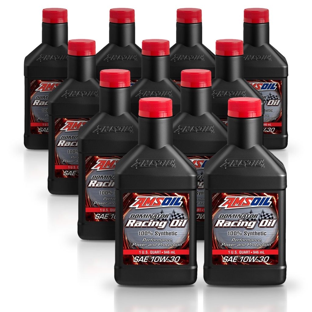 [KIT-AMRD30QT-11L] Kit 11 Litros DOMINATOR® SAE 10W30 Synthetic Racing Oil AMSOIL