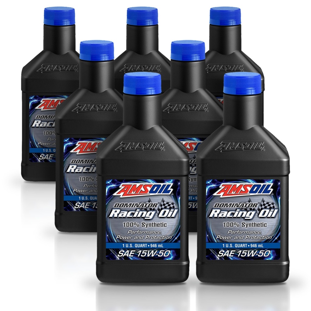 [KIT-AMRD50QT-7L] Kit 7 Litros DOMINATOR® SAE 15W50 Synthetic Racing Oil AMSOIL