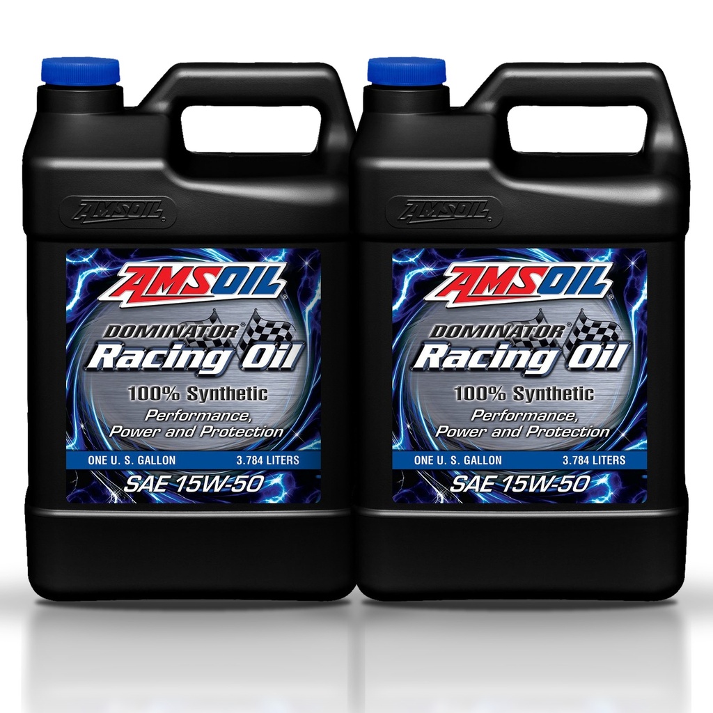 [KIT-AMRD501G-2G] Kit 2 Galones DOMINATOR® SAE 15W50 Synthetic Racing Oil AMSOIL