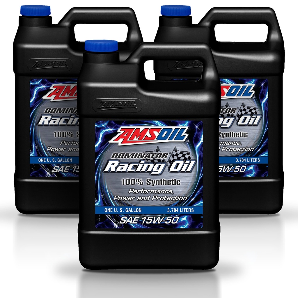 [KIT-AMRD501G-3G] Kit 3 Galones DOMINATOR® SAE 15W50 Synthetic Racing Oil AMSOIL