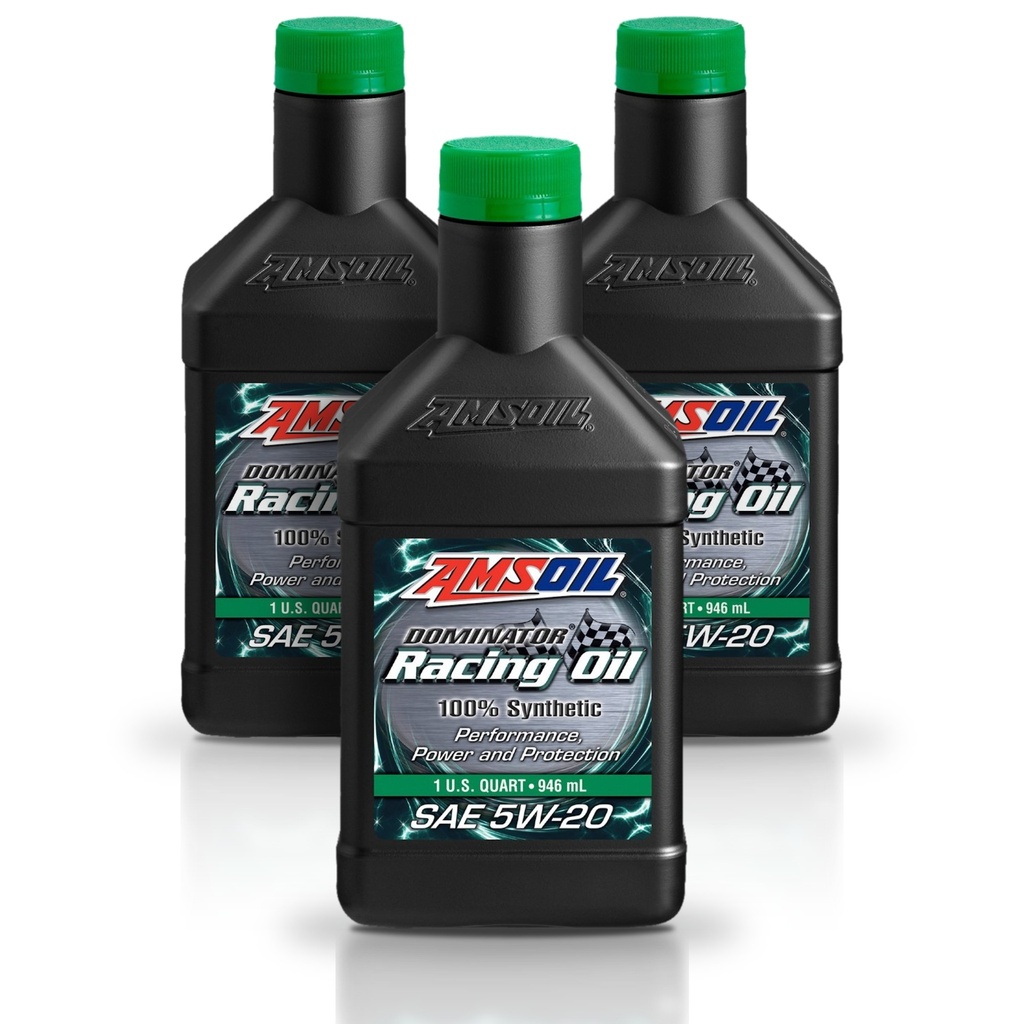 [KIT-AMRD20QT-3L] Kit 3 Litros DOMINATOR® SAE 5W20 Synthetic Racing Oil AMSOIL
