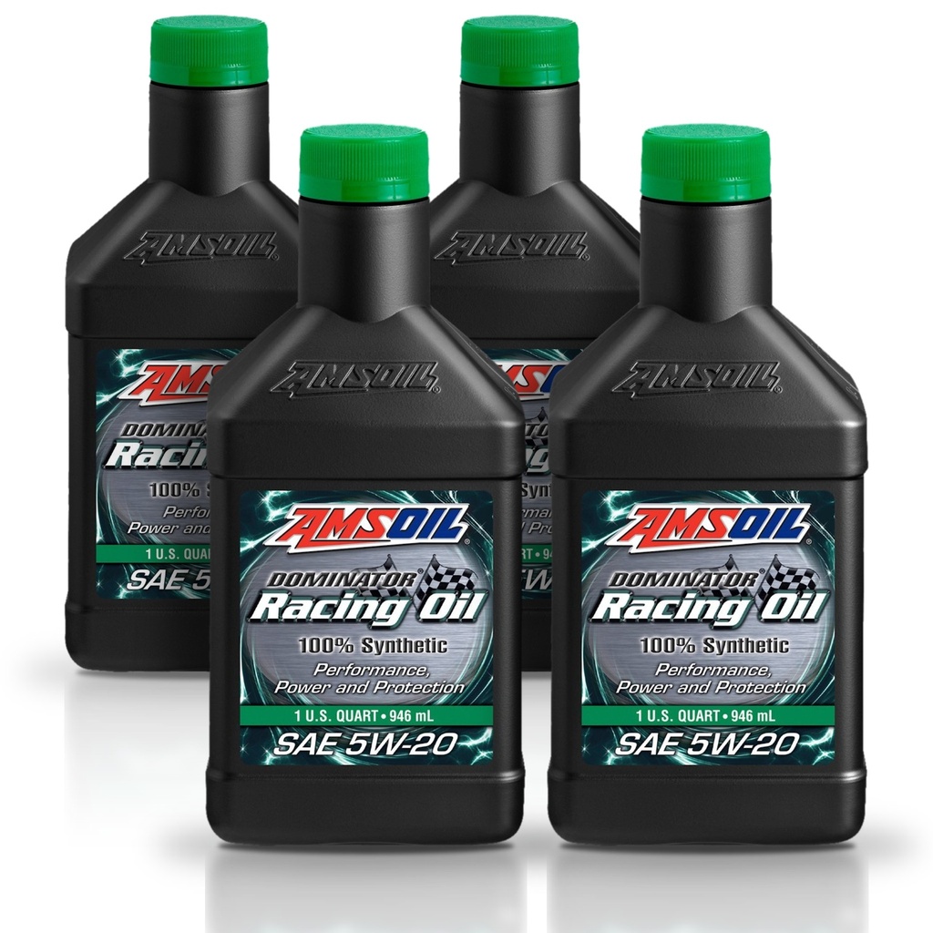 [KIT-AMRD20QT-4L] Kit 4 Litros DOMINATOR® SAE 5W20 Synthetic Racing Oil AMSOIL