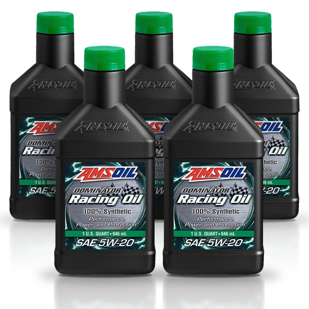 [KIT-AMRD20QT-5L] Kit 5 Litros DOMINATOR® SAE 5W20 Synthetic Racing Oil AMSOIL
