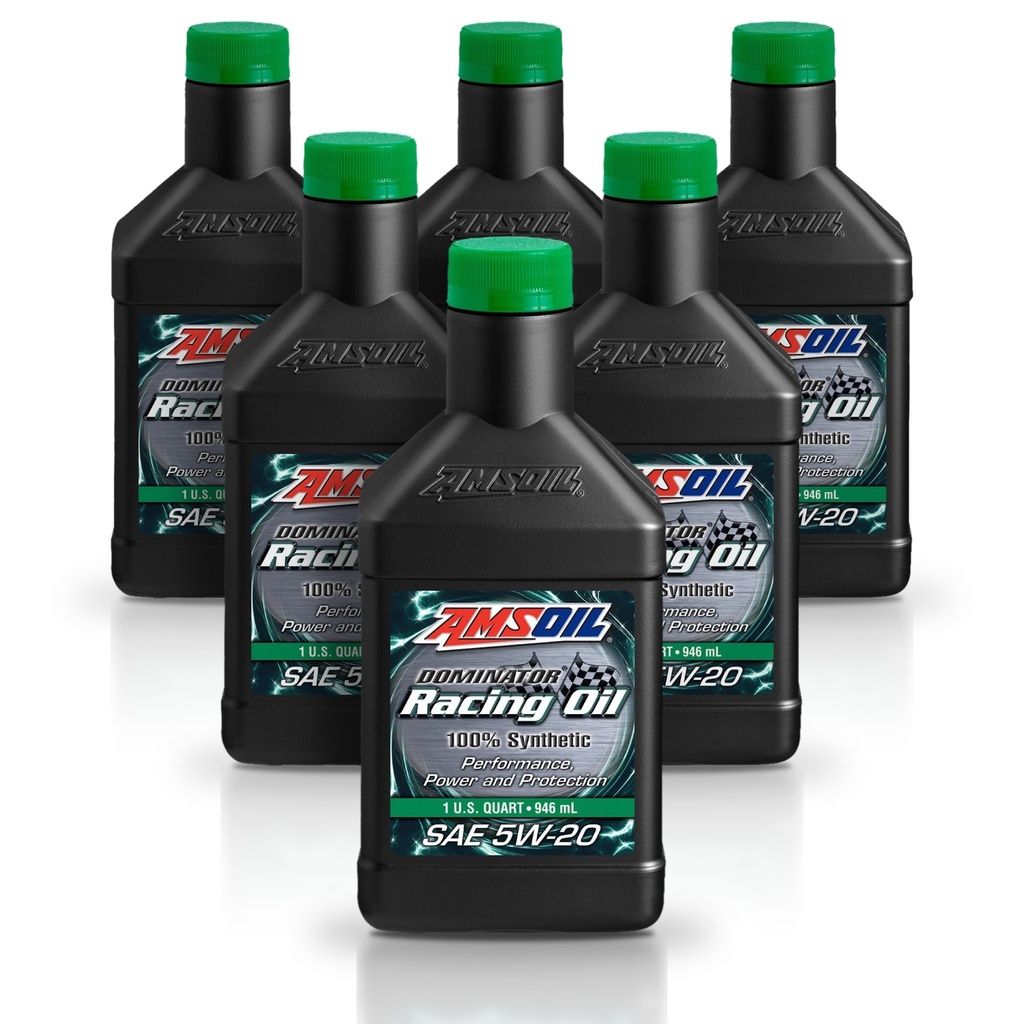 [KIT-AMRD20QT-6L] Kit 6 Litros DOMINATOR® SAE 5W20 Synthetic Racing Oil AMSOIL