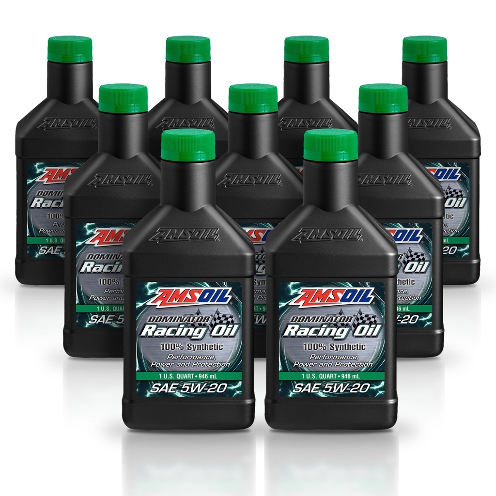 [KIT-AMRD20QT-9L] Kit 9 Litros DOMINATOR® SAE 5W20 Synthetic Racing Oil AMSOIL