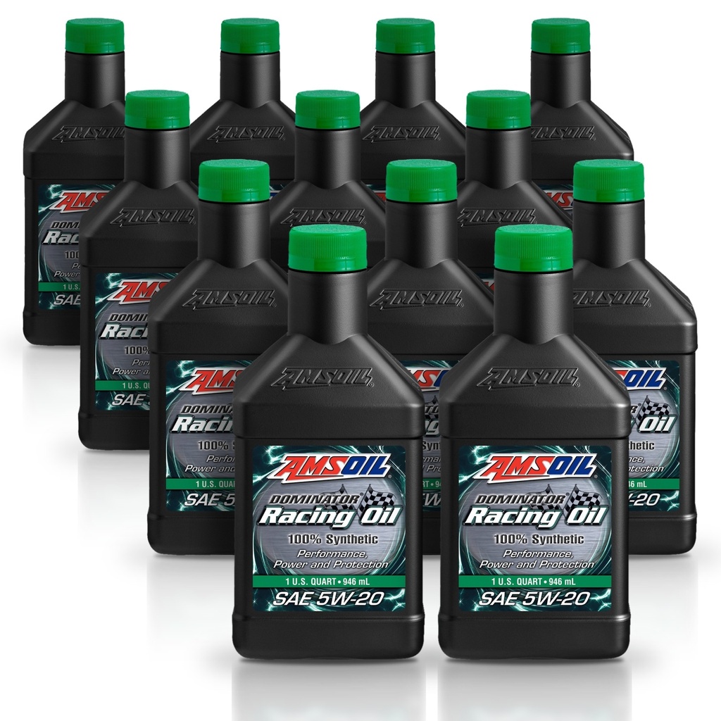 [KIT-AMRD20QT-12L] Kit 12 Litros DOMINATOR® SAE 5W20 Synthetic Racing Oil AMSOIL