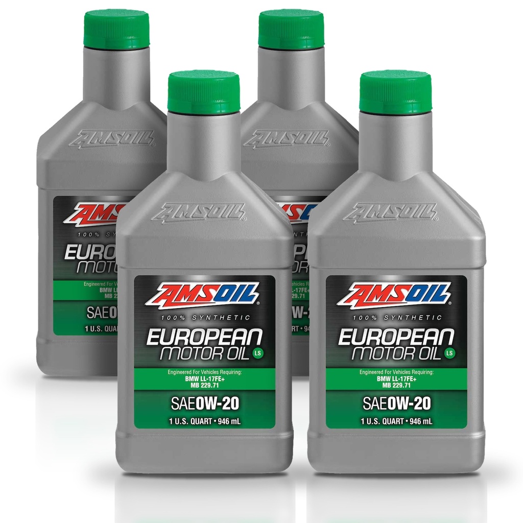 [KIT-AMAFEQT-4L] Kit 4 Litros European Car Formula 0W20 LS Synthetic Motor Oil AMSOIL