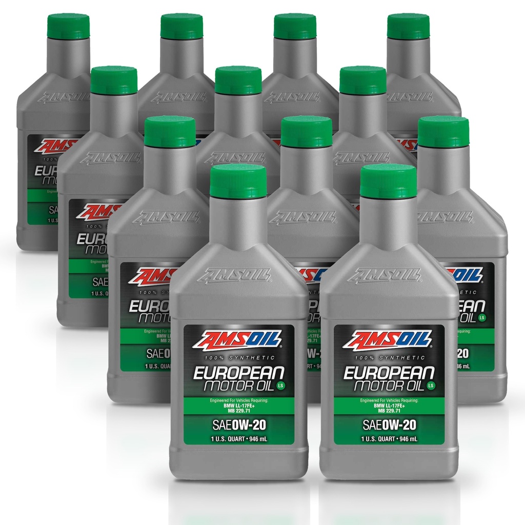 [KIT-AMAFEQT-12L] Kit 12 Litros European Car Formula 0W20 LS Synthetic Motor Oil AMSOIL
