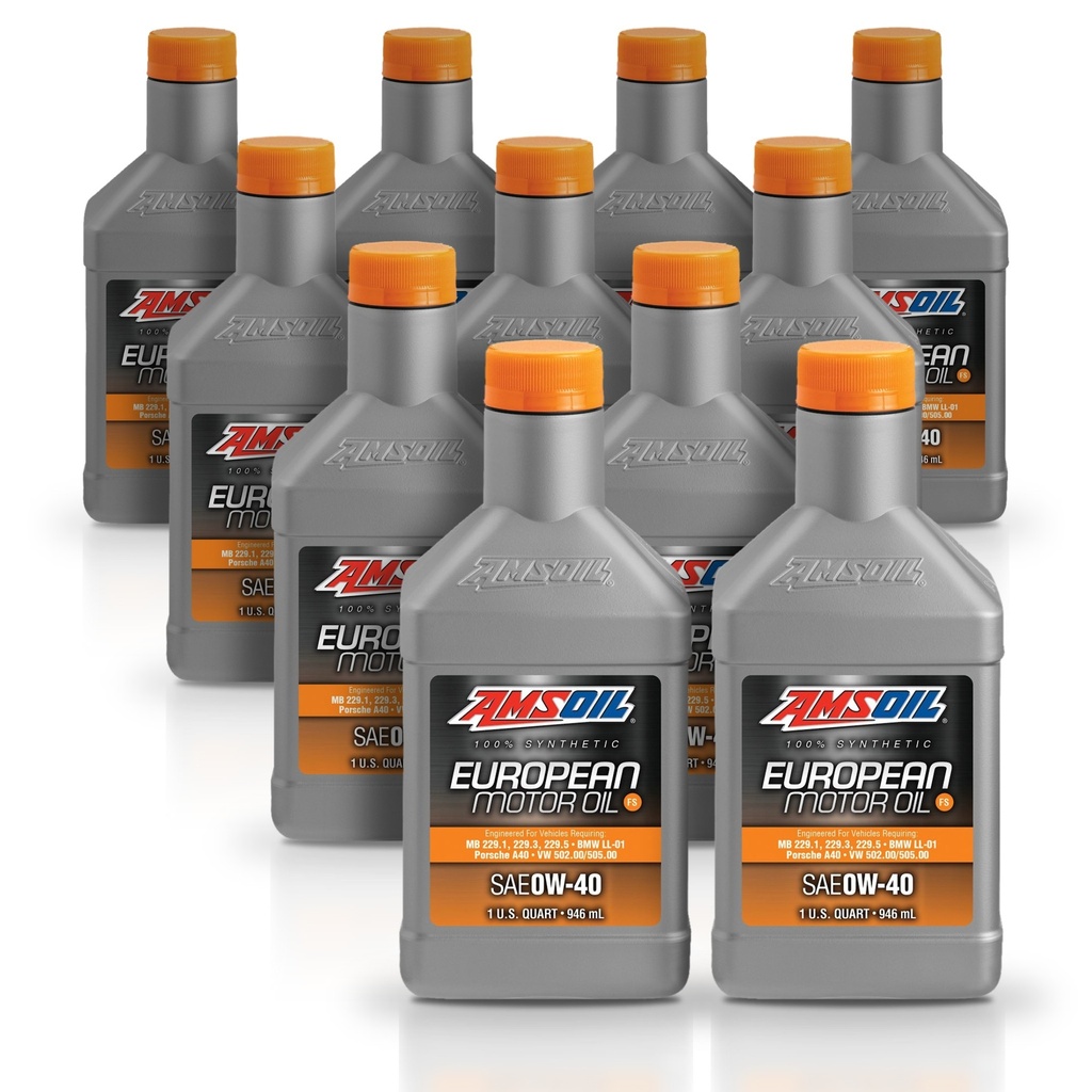 [KIT-AMEFOQT-11L] Kit 11 Litros European Car Formula 0W40 FS Synthetic Motor Oil AMSOIL