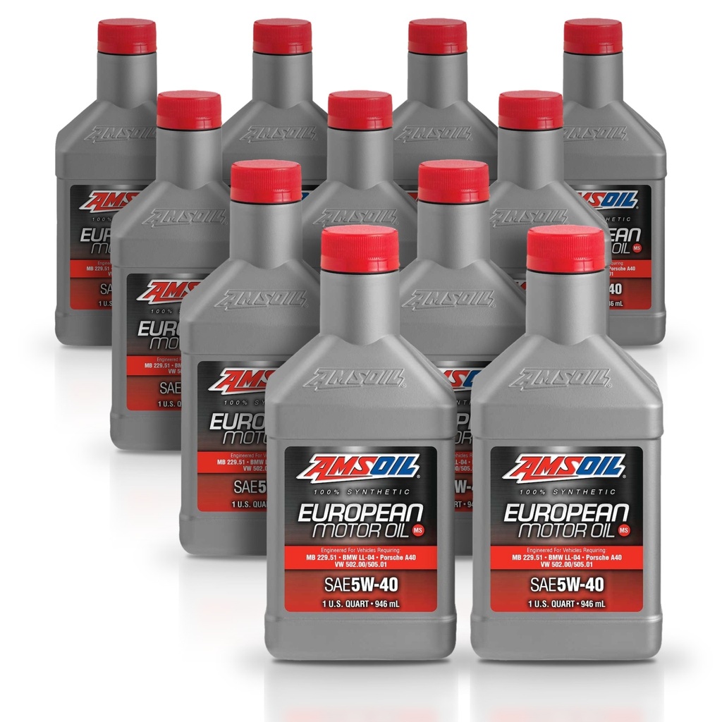 [KIT-AMAFLQT-11L] Kit 11 Litros European Car Formula 5W40 MS Synthetic Motor Oil AMSOIL