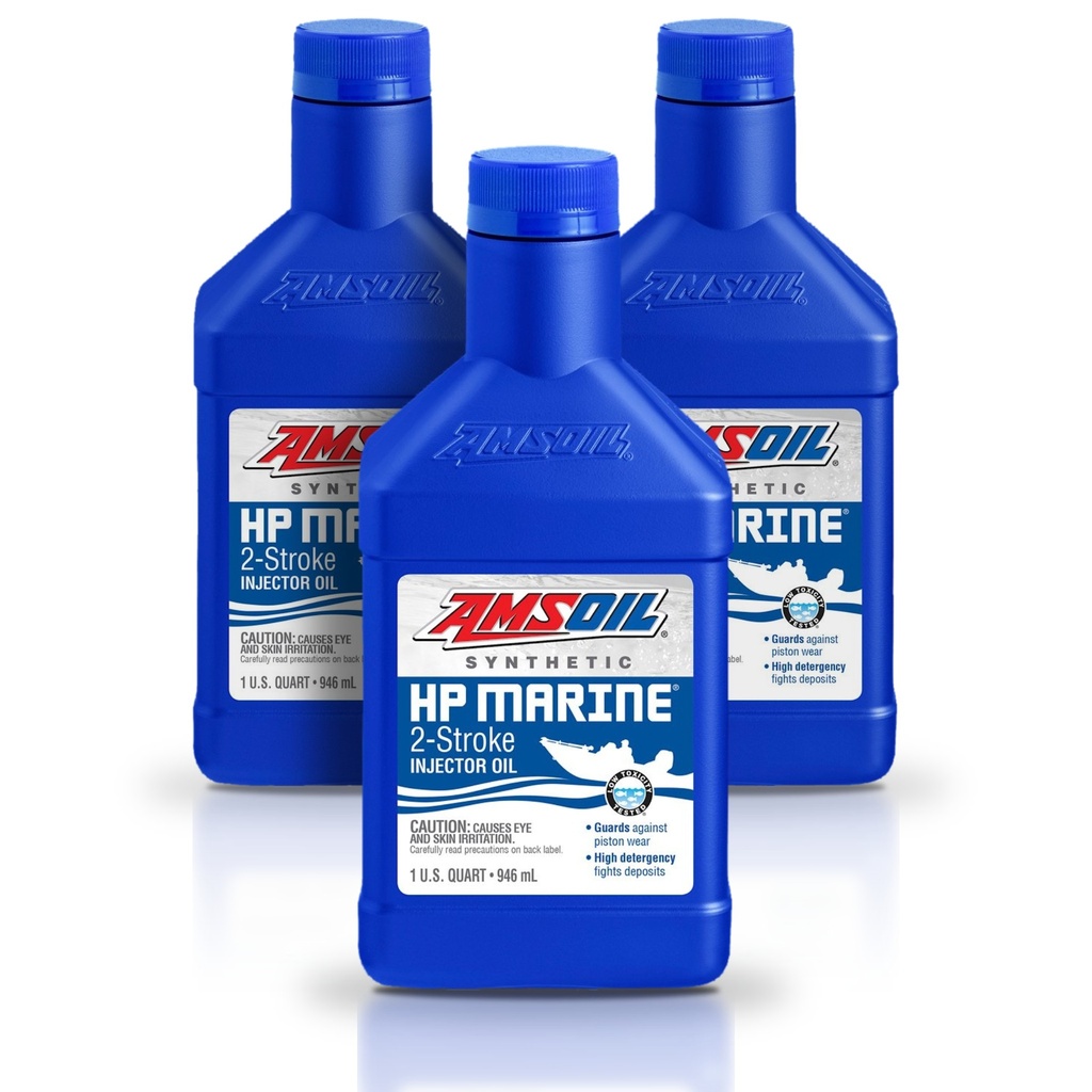 [KIT-AMHPMQT-3L] Kit 3 Litros HP Marine™ Synthetic 2-Stroke Oil AMSOIL