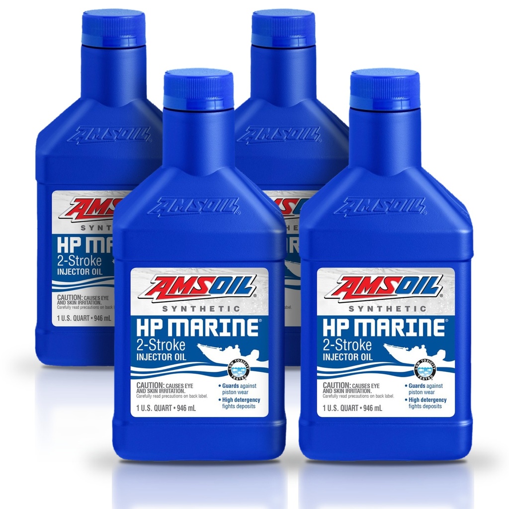 [KIT-AMHPMQT-4L] Kit 4 Litros HP Marine™ Synthetic 2-Stroke Oil AMSOIL