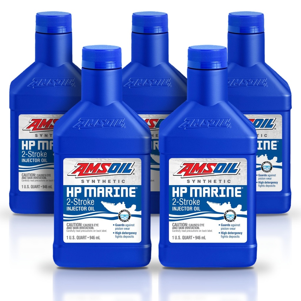 [KIT-AMHPMQT-5L] Kit 5 Litros HP Marine™ Synthetic 2-Stroke Oil AMSOIL