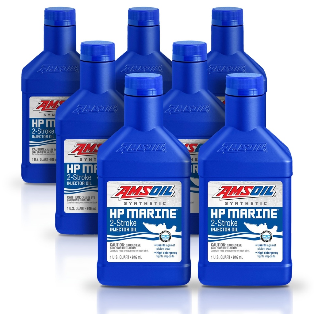 [KIT-AMHPMQT-7L] Kit 7 Litros HP Marine™ Synthetic 2-Stroke Oil AMSOIL