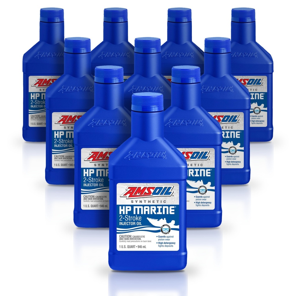 [KIT-AMHPMQT-10L] Kit 10 Litros HP Marine™ Synthetic 2-Stroke Oil AMSOIL