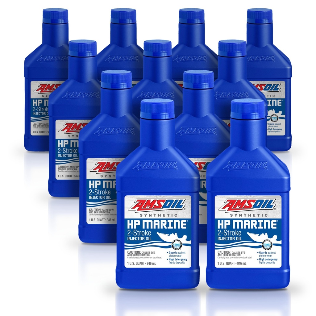 [KIT-AMHPMQT-11L] Kit 11 Litros HP Marine™ Synthetic 2-Stroke Oil AMSOIL