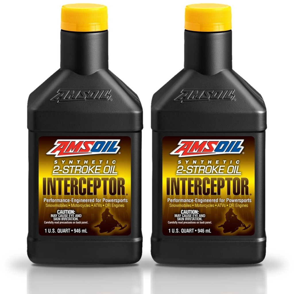 [KIT-AMAITQT-2L] Kit 2 Litros INTERCEPTOR® Synthetic 2-Stroke Oil AMSOIL