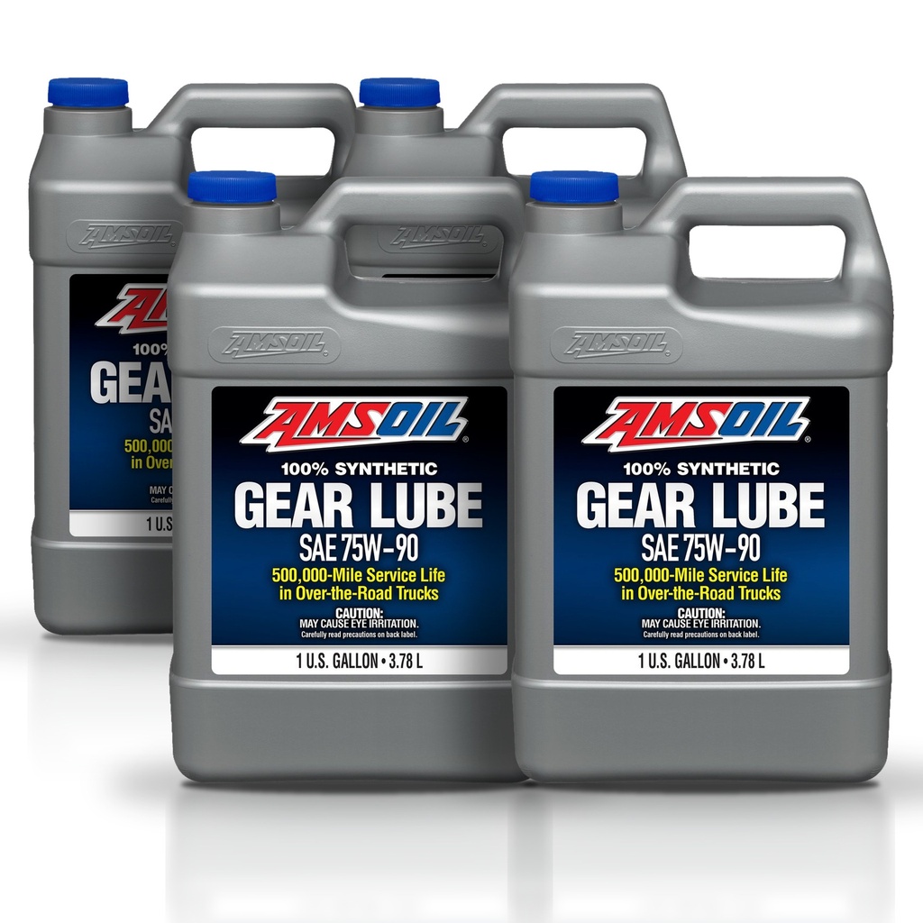 [KIT-AMFGR1G-4G] Kit 4 Galones Lubricante sint lar dur p/engran 75W90 AMSOIL