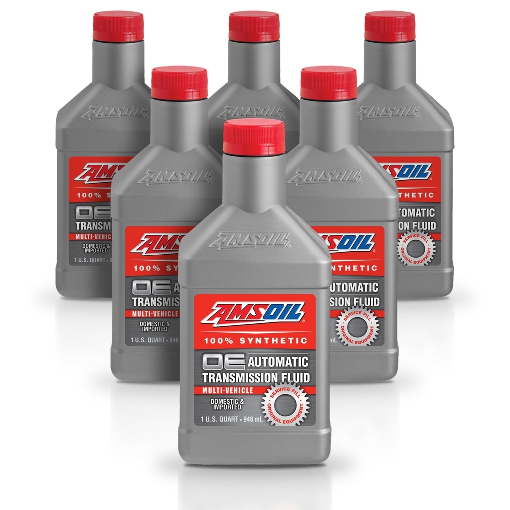 [KIT-AMOTFQT-6L] Kit 6 Litros OE Synthetic Multi-Vehicle Automatic Transmission Fluid AMSOIL