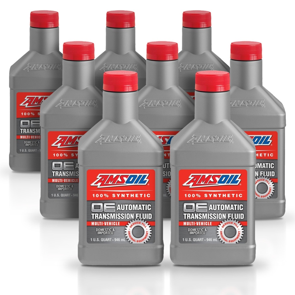 [KIT-AMOTFQT-8L] Kit 8 Litros OE Synthetic Multi-Vehicle Automatic Transmission Fluid AMSOIL