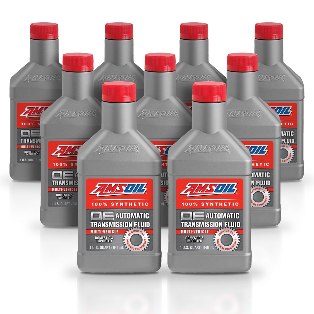 [KIT-AMOTFQT-9L] Kit 9 Litros OE Synthetic Multi-Vehicle Automatic Transmission Fluid AMSOIL