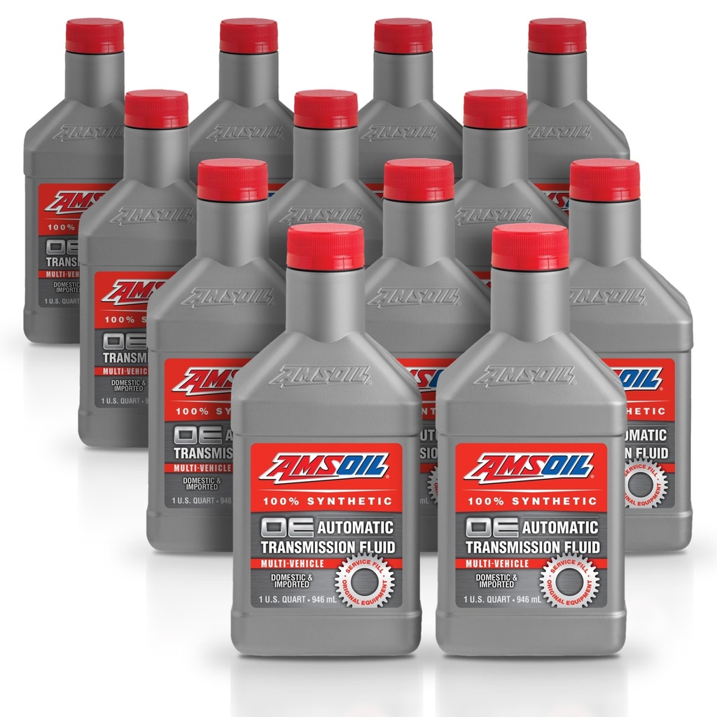 [KIT-AMOTFQT-12L] Kit 12 Litros OE Synthetic Multi-Vehicle Automatic Transmission Fluid AMSOIL