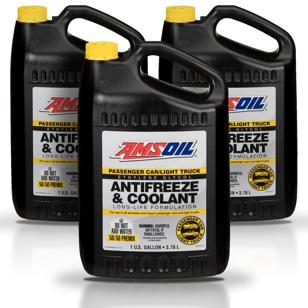[KIT-AMANTPC1G-3G] Kit 3 Galones Passenger Car & Light Truck Antifreeze & Coolant AMSOIL