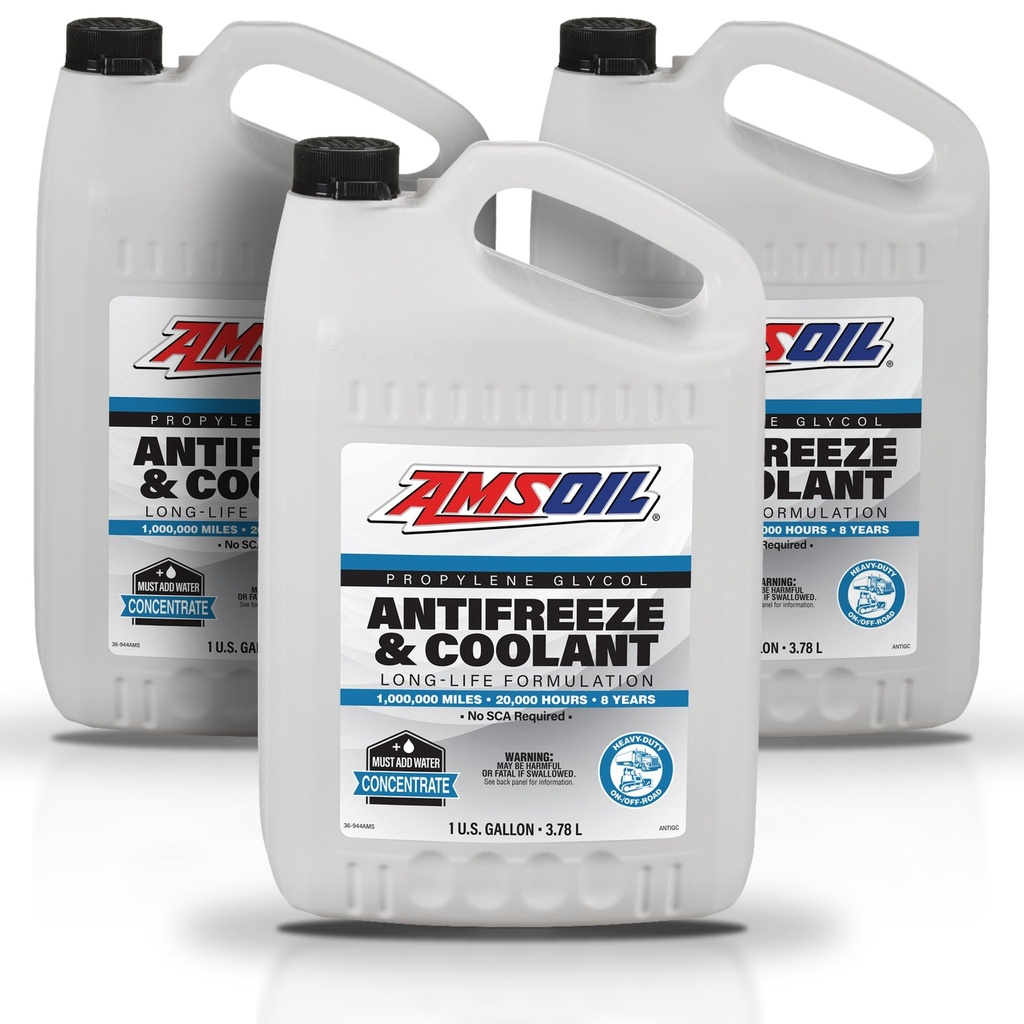 [KIT-AMANT1G-3G] Kit 3 Galones Propylene Glycol Antifreeze & Coolant AMSOIL