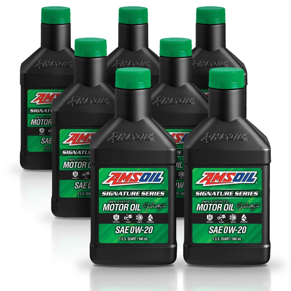 [KIT-AMASMQT-7L] Kit 7 Litros SAE 0W20 Synthetic Motor Oil AMSOIL