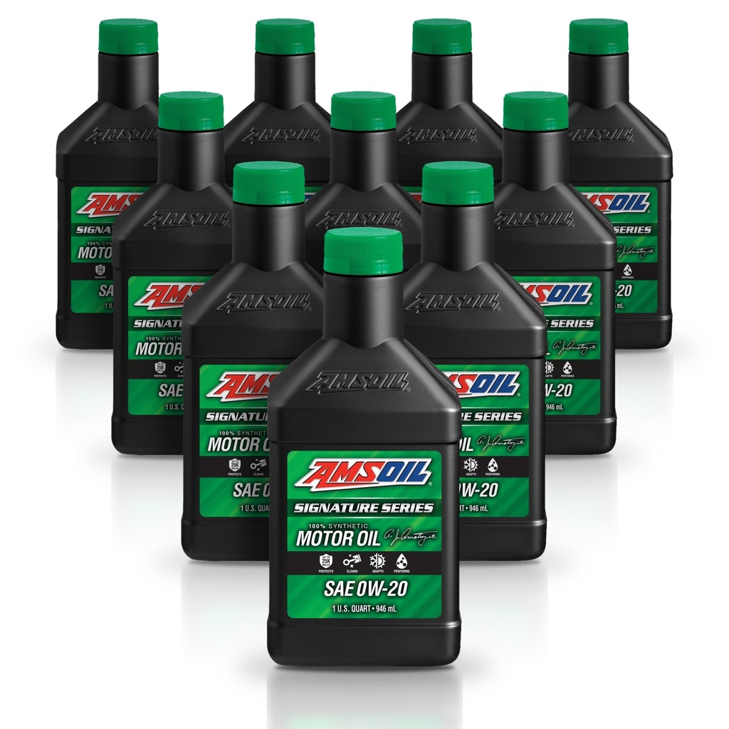 [KIT-AMASMQT-10L] Kit 10 Litros SAE 0W20 Synthetic Motor Oil AMSOIL