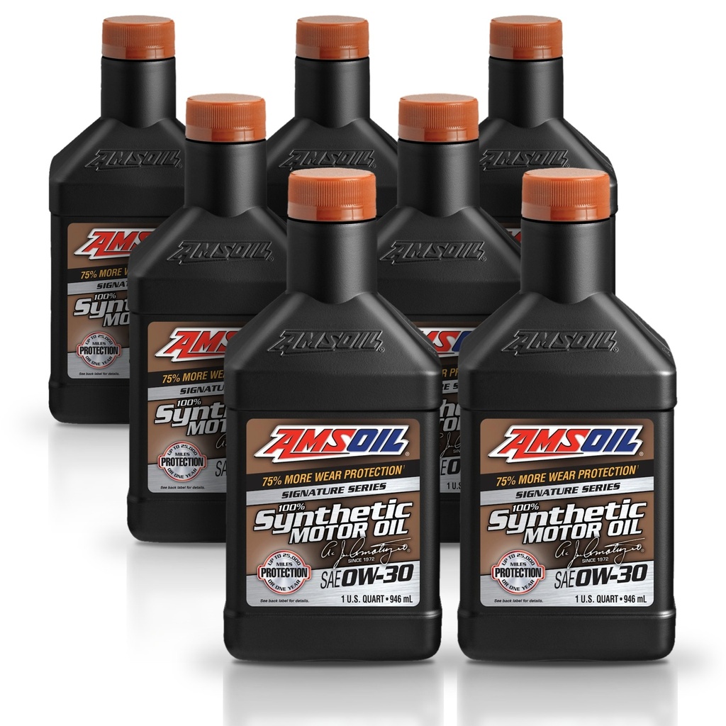[KIT-AMAZOQT-7L] Kit 7 Litros SAE 0W30 Synthetic Motor Oil AMSOIL